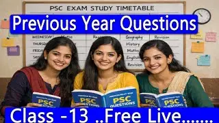 Free Live PSC PYQ Discussion | LDC | LGS