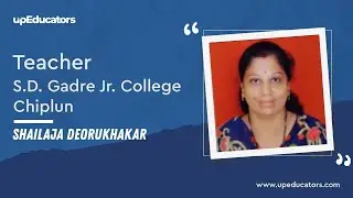 Review by Shailaja D (Teacher, S.D. Gadre Jr. College, Chiplun) for Google Certified Educator course