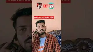Manchester United fans reaction after Liverpool lose to Bournemouth 1-0 #rashford #manutd #liverpool