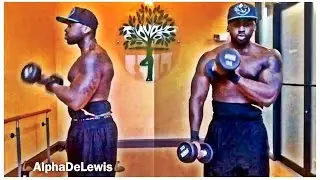 Bicep Curl : @AlphaDeLewis