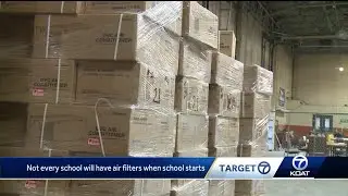 Not every school will have air filters when school starts