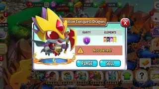 Hatching Redemption Conquest Dragon in dragon city #dragoncitygameplay