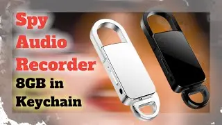 Secret Spy Audio Sound Voice Recorder in Keychain
