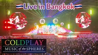 Coldplay- Live in Bangkok [Full Concert], Music Of The Spheres World Tour (03-02-24)