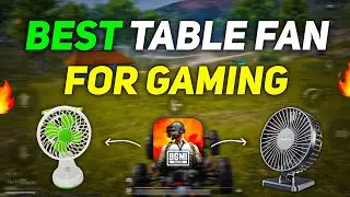 Top 3🔥Best Table fan for Gaming | Best Portable fan for Bgmi & Pubg