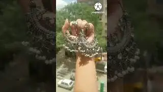 Silver Heavy Jhumka /झुमका under rs.180..#shorts #earingsdesigns #review