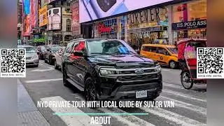 NYC Private Tour with Local Guide by SUV or Van