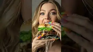 Have you ever seen this type of aquarium burger before? 🍔  #visualtingle #aiasmr #aisounds