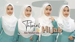 5 STYLE HIJAB MENUTUP DADA ALA MAYASIA- BAWAL CURVE SHAWL | BIDANG 50 LABUH DEPAN BELAKANG