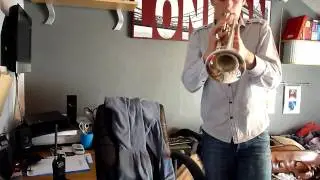Copying Gordon Au's Solo on Struttin' with some barbecue