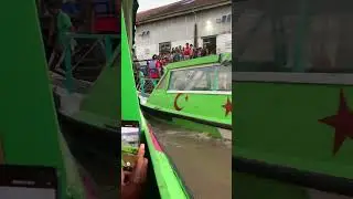 Busy time for these boat taxis as they transport their passengers from Georgetown to the other side.
