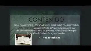 Resumen de Comentarios Reales de los Incas