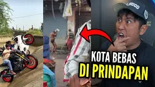 REACT KOTA BEBAS DI PRINDAPAN PASTI KALIAN GELENG2‼️...SEMUA DI LAKUKAN BEBAS