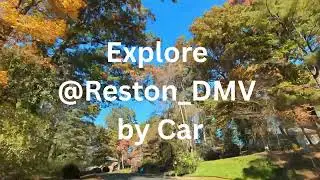 Explore @Reston_DMV by Car | Exploring Neighborhoods #liveworkplay #shorts #trending
