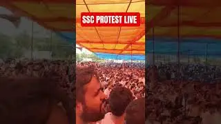 SSC PROTEST LIVE 24 AUGUST #testbook #ytshorts