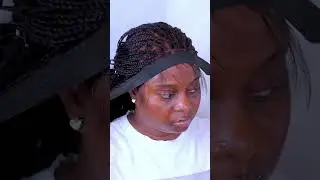 How to install full lace braided wig Ft @LockBraids #wiginstall #braidedwig #tutorial
