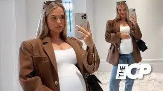 Pregnant Molly Mae Hague shows off huge baby bump