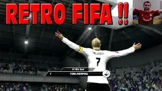 RETRO FIFA - EPIC MY PLAYER w/FACE-CAM!! - FIFA 10
