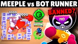 Meeple продолжает портить игру Bot Runner 💀
