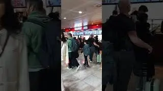 Inside look of Istanbul Airport Departure Lounge #Turkey #travel #Airport