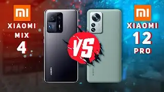 Xiaomi Mix 4 vs Xiaomi 12 Pro🔥Snapdragon 8 Gen 1
