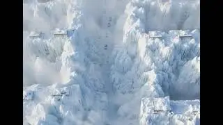 Heavy snow fall in Russia 