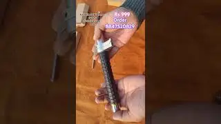 Foldable self defense safety rod #ninja #nihangsingh #safety #ironrods #foldable #selfdefenseweapons