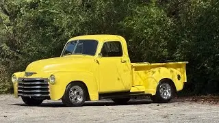 SOLD 1952 Chevy 3100 Short Bed LS Swapped Daily Driver