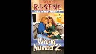 Wrong Number 2 by R.L. Stine  Fear Street Audio Book  Part 1