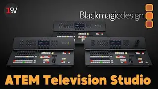 Телевизионная студия ATEM от Blackmagic Design: самая портативная в мире многофункциональная телевизионная студия!