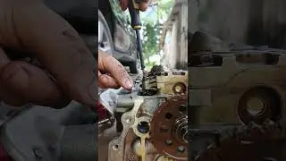 Valve adjustment process #shotsvideo #automobile