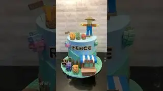 Grow a garden Cake #growagarden #growagardencake #cake #roblox #robloxcake #birthdaycake #fondant