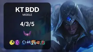 KT Bdd Sylas vs Katarina MIDDLE - KR MASTER Patch 14.23