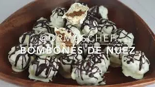 BOMBONES DE NUEZ Y DULCE DE LECHE