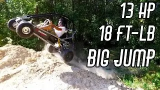 420cc Go Kart Engine Swap (with MASSIVE torque)!!