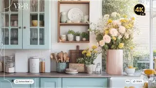 Modern Rustic Home Meets Grandma&rsquo;s Cozy Charm: Parisian Spring Kitchen Style Ideas Revealed