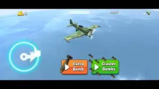 Bomber Ace: WW2 war plane game #gameplay #shorts 