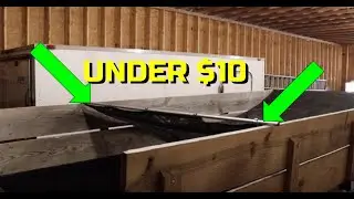 How To Make a Tarp Bar For a Dump Trailer | DIY