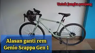 KALIAN WAJIB NONTON, ALASAN GANTI REM ATAU KALIPER GENIO SCAPPA GEN 1