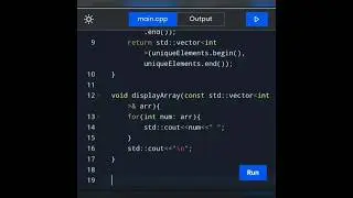 Day 33 of series|| How to write a c++ program to remove the duplicate elements from an array.