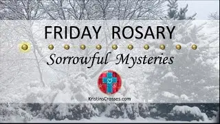 Friday Rosary • Sorrowful Mysteries of the Rosary 💜 Friday, January 30, 2026 VIRTUAL ROSARY