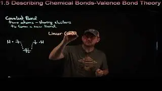 1.5 Describing Chemical Bonds - Valence Bond Theory