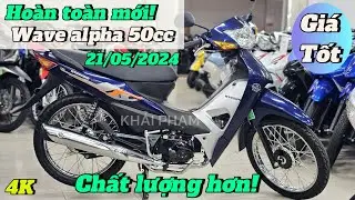 Review WAVE ALPHA 50 Mới chất lượng hơn, giá tốt hơn tại CH Mai Duyên 21/05/24. Khải Phạm #alpha #50