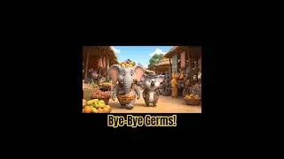 Bye-Bye Germs! | Elephant & Koala Klean Power!