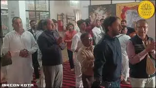 Arrival of HG Prashant Mukund Prabhuji at ISKCON Kota 