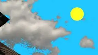 Blue Screen Test On My Clouds Time Lapse