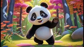 Panda&rsquo;s Spinning Song 🐼🎵 | Fun Dance Song for Kids | Playful Nursery Rhyme