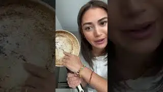 Как удалить ЖИР с грязной сковороды!! #шорты #видеошортов #короткоевидео