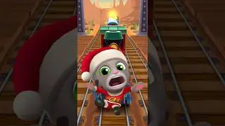 Talking Santa Tom Gold Run &ndash; Funny Slow Motion Fails 🎅😂