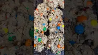 MONSTER COOKIES #cookies #baking #viral #shorts #bakingrecipes #cookiesrecipe #baker #recommended #f